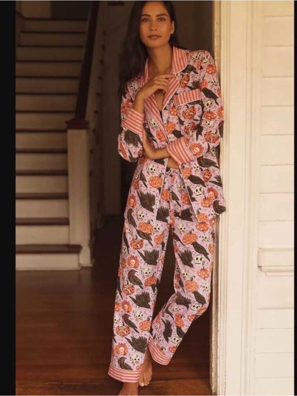 Printfresh Sleepy Hollow Pajama Set Size XS (NWOT)